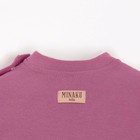 Песочник-футболка детский MINAKU, цвет малиновый, рост 68-74 см - Фото 6