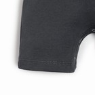 Песочник-футболка детский MINAKU, цвет графитовый, рост 68-74 см - Фото 7