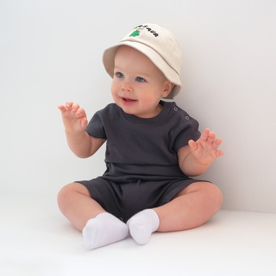 Песочник-футболка детский MINAKU, рост 74-80 см, графитовый