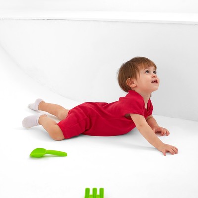 Песочник-футболка детский MINAKU, рост 80-86 см, фуксия