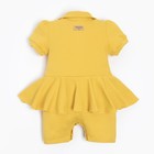 Боди-платье детское MINAKU, цвет жёлтый, рост 68-74 см - Фото 10