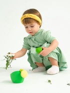 Боди-платье детское MINAKU, цвет зелёный, рост 62-68 см - Фото 1