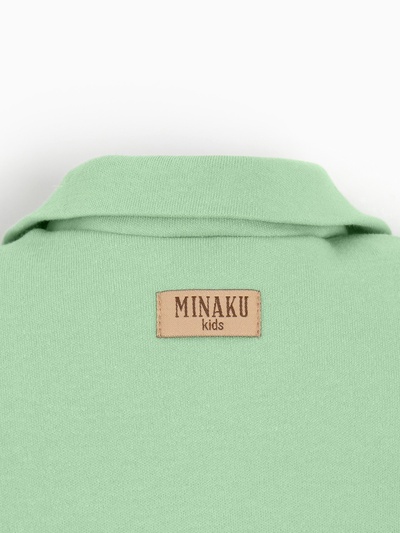 Боди-платье детское MINAKU, зелёное, рост 80-86 см
