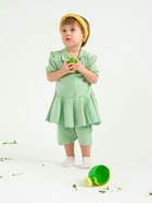 Боди-платье детское MINAKU, цвет зелёный, рост 80-86 см - Фото 9