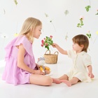 Боди-платье детское MINAKU, цвет экрю, рост 68-74 см - Фото 6