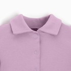 Боди-платье детское MINAKU, цвет сиреневый, рост 68-74 см - Фото 6