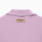 Боди-платье детское MINAKU, цвет сиреневый, рост 68-74 см - Фото 10