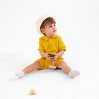 Песочник-поло детский MINAKU, цвет жёлтый, рост 68-74 см - Фото 2