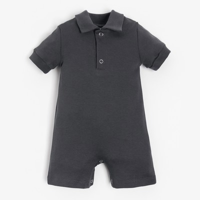 Песочник-поло детский MINAKU, цвет графитовый, рост 62-68 см