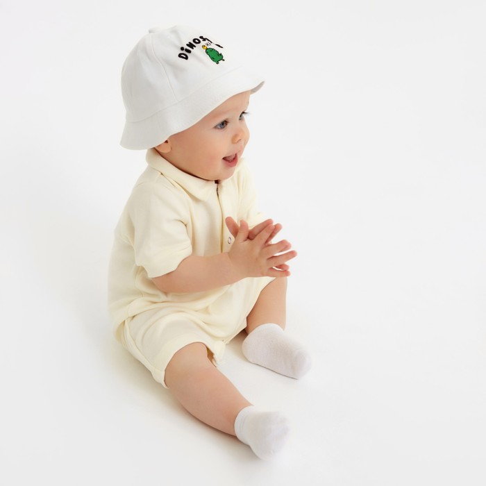 Песочник-поло детский MINAKU, цвет экрю, рост 62-68 см - Фото 1