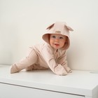 Комбинезон детский MINAKU, цвет бежевый, рост 74-80 см - Фото 4