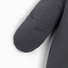 Комбинезон детский MINAKU, рост 74-80 см, графитовый - Фото 8