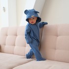 Комбинезон детский MINAKU, цвет синий, рост 62-68 см - Фото 4