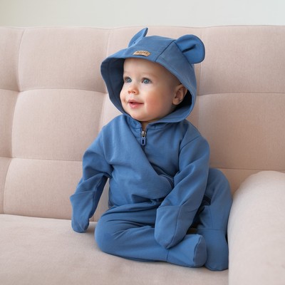 Комбинезон детский MINAKU, рост 80-86 см, синий