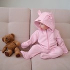 Комбинезон детский MINAKU, рост 62-68 см, розовый - Фото 3