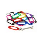 Набор бирок для ключей на кольце «Идентификатор», 53 мм, 100 шт., МИКС - Фото 2