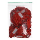 Набор бирок для ключей на кольце «Идентификатор», 53 мм, 100 шт., МИКС - Фото 6