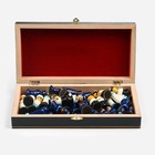 Шахматы "Русский флот", доска дерево 30 х 30 см, пешка h-5 см, король h-8.5 см - фото 805202891