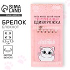 Брелок для ключей блокнот «Мечтай», 5,5 х 7,5 см - Фото 1