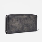 Кошелёк женский на молнии, цвет чёрный - фото 21972984