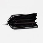 Кошелёк женский на молнии, цвет чёрный - фото 21972985