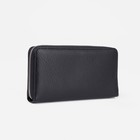 Кошелёк женский на молнии, цвет чёрный - фото 21973092