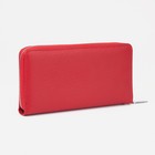 Кошелёк женский на молнии, цвет красный - фото 21973104