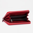 Кошелёк женский на молнии, цвет красный - фото 21973105
