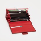 Кошелёк женский на магнитах, цвет красный 9447936