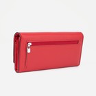 Кошелёк женский на магнитах, цвет красный - фото 21973267