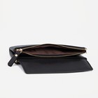 Кошелёк женский на магнитах, цвет чёрный - фото 40545269