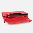Кошелёк женский на магнитах, цвет красный - фото 42883912