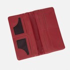 Кошелёк женский на магнитах, цвет красный - фото 21973354