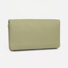 Кошелёк женский на магнитах, цвет зелёный - фото 42007138