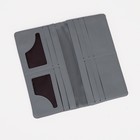 Кошелёк женский на магнитах, цвет серый - фото 21973427