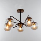 Люстра "Бланше" 5х60Вт Е27 золото/черный 58х58х32см 9443055 Люстра "Бланше" 5х60Вт Е27 золото/черный 58х58х32см 9443055