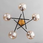 Люстра "Бланше" 5х60Вт Е27 золото/черный 58х58х32см 9443055 Люстра "Бланше" 5х60Вт Е27 золото/черный 58х58х32см 9443055