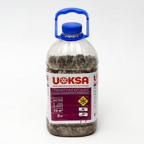 Гранитная крошка UOKSA, бутылка, 5 кг
