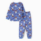Пижама для мальчика НАЧЁС, цвет васильковый/собачки, рост 92 см - Фото 11