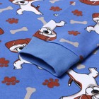 Пижама для мальчика НАЧЁС, цвет васильковый/собачки, рост 92 см - Фото 4