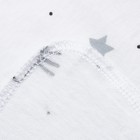 Пеленка Белая кошка 102х120см, кулирка 130гр/м, 100% хлопок - фото 54741621