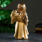 Фигура "Ангел в молитве", слоновая кость, 21х19х41см - Фото 3