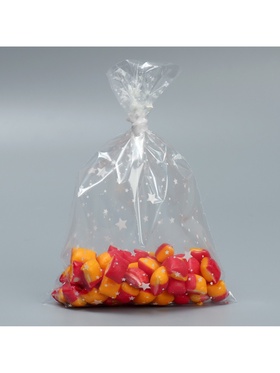 Пакет пропиленовый «Звездочки», 12.5?18 см (комплект 100 шт)