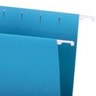 Подвесные папки А4/Foolscap (404х240 мм) до 80 л., 10 шт., синие, картон, STAFF, 270933 - Фото 5