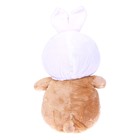 Мягкая игрушка «Мишка Лаппи», 23 см, в шапочке зайца - Фото 3