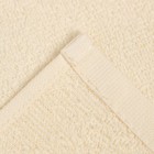 Полотенце махровое «Экономь и Я», 100×150 см, хлопок 100%, 350 г/м², молочное - Фото 5