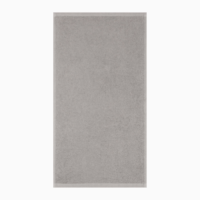 Полотенце махровое «Экономь и Я», 100×150 см, хлопок 100%, серое - Фото 1