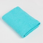 Полотенце махровое «Экономь и Я», 100×150 см, хлопок 100%, 350 г/м², голубое - Фото 3