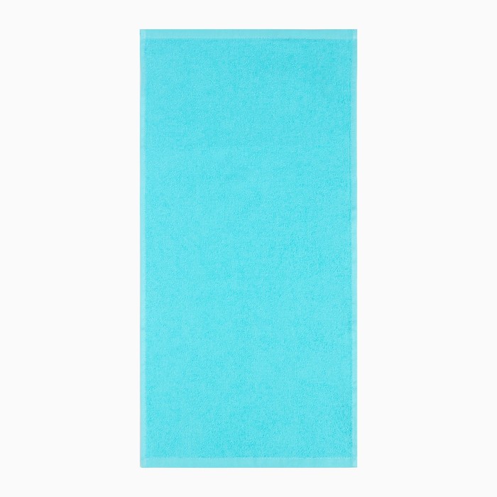 Полотенце махровое «Экономь и Я», 100×150 см, хлопок 100%, голубое - Фото 1