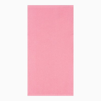 Полотенце махровое «Экономь и Я», 100×150 см, хлопок 100%, розовое